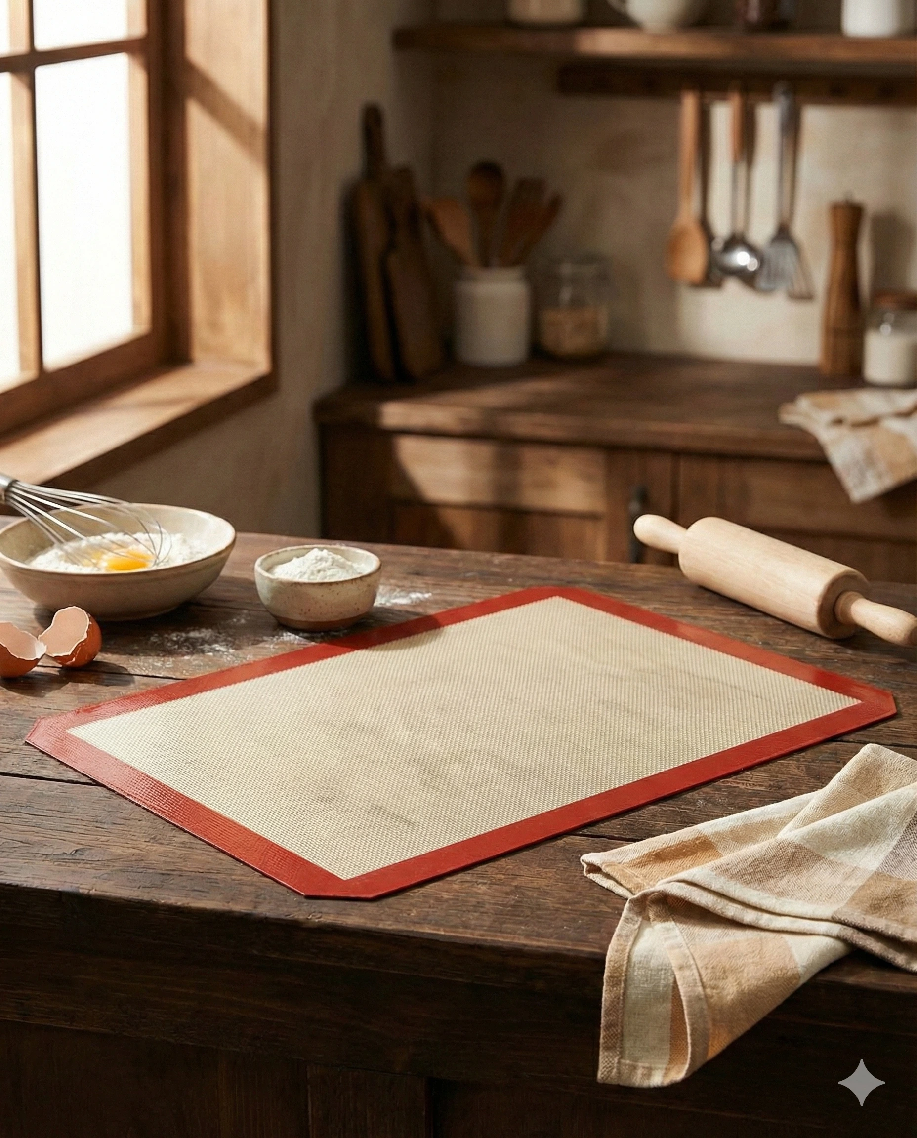 Silikon Pişirme Matı